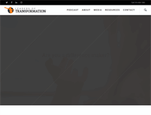 Tablet Screenshot of leadersoftransformation.com